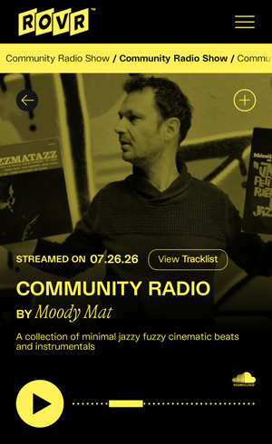 ROVR Radio Replay